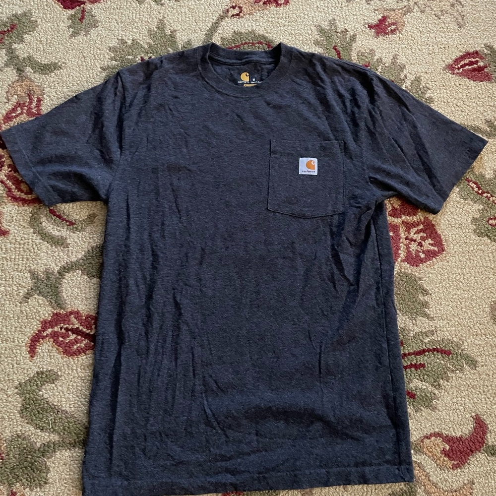 Carhartt Men's Dark Gray Pocket Tee